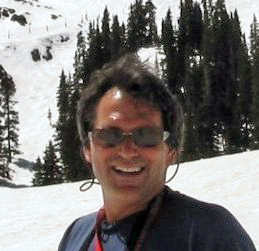 Karl Kelman, Sastrugi's Marketing Director, at Arapahoe Basin